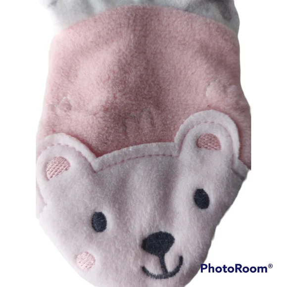 3/$20 Carter Girl Hedgehog Footie Pajama. - Picture 3 of 9